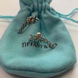 Tiffany and co graffiti earrings